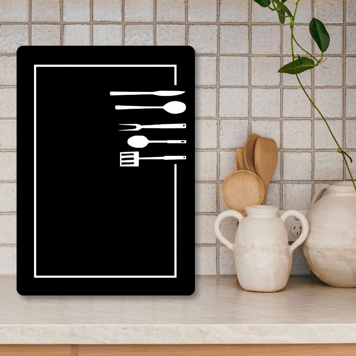 Tábua de corte em vidro temperado – 30 x 40 cm – Multicolorido