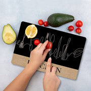 Tábua de corte  – 20 x 30 cm – Multicolorido – vidro temperado