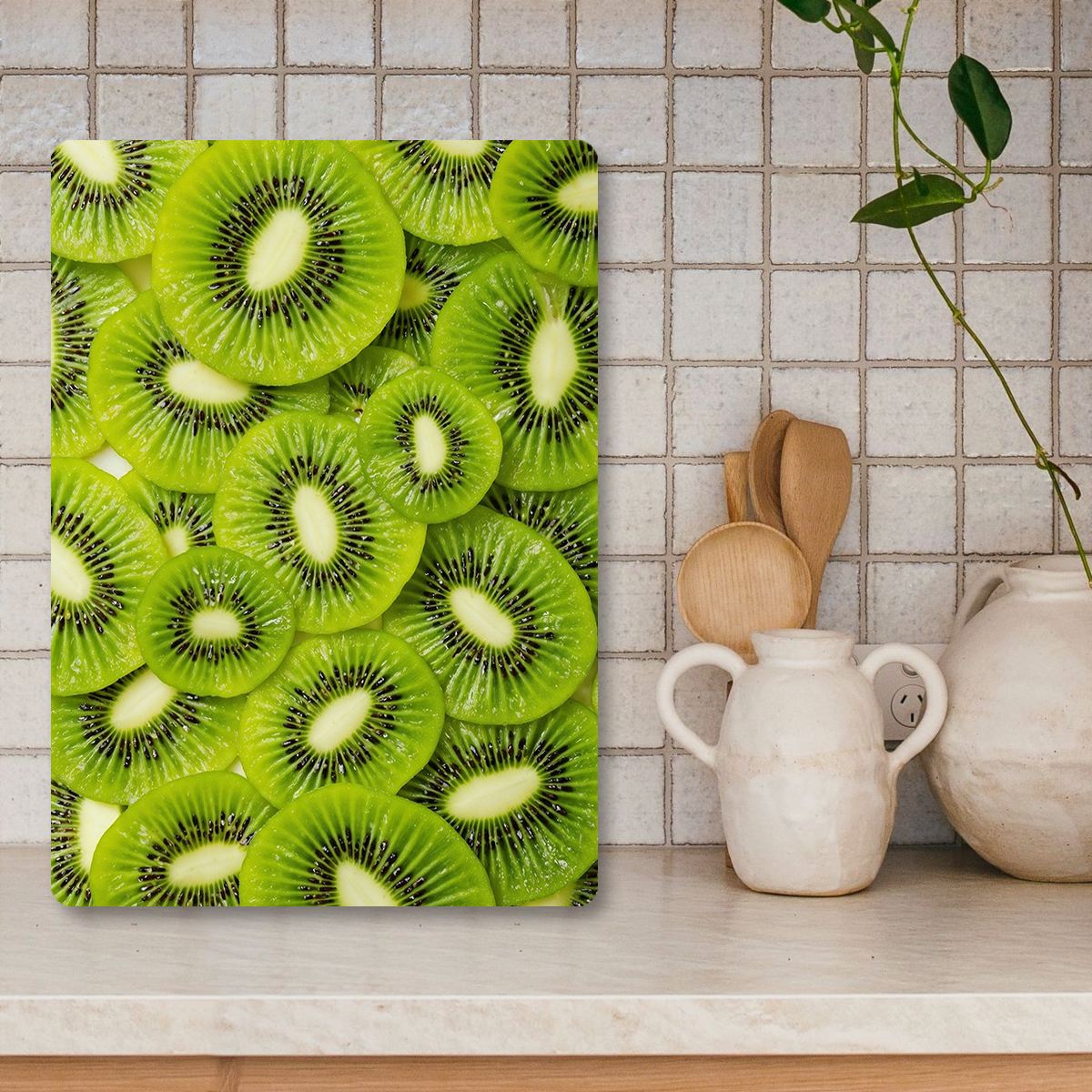 Tábua de Corte – 20 x 30 cm – Multicolorido – Vidro Temperado