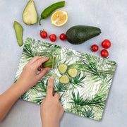 Tábua de Corte em Vidro Temperado – 20 x 30 cm – Multicolorido