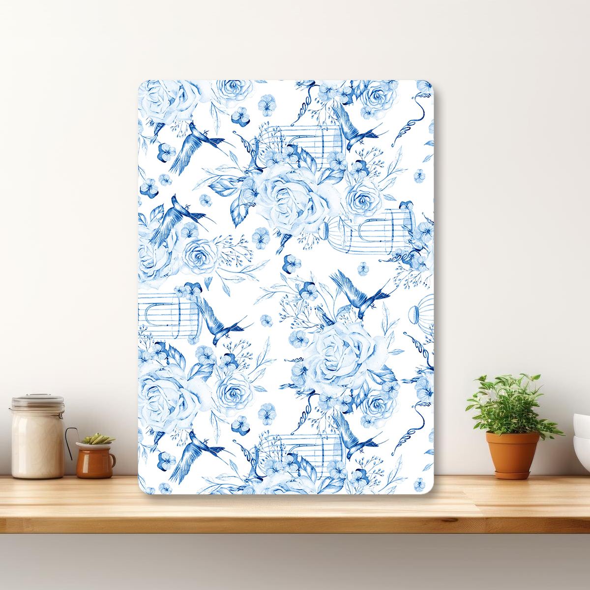 Tábua de Corte – 30 x 40 cm – Multicolorido – Vidro Temperado