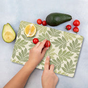 Tábua de corte de vidro temperado – 30 x 40 cm – Multicolorido