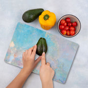 Tábua de Corte – 30 x 40 cm – Multicolorido – Vidro Temperado