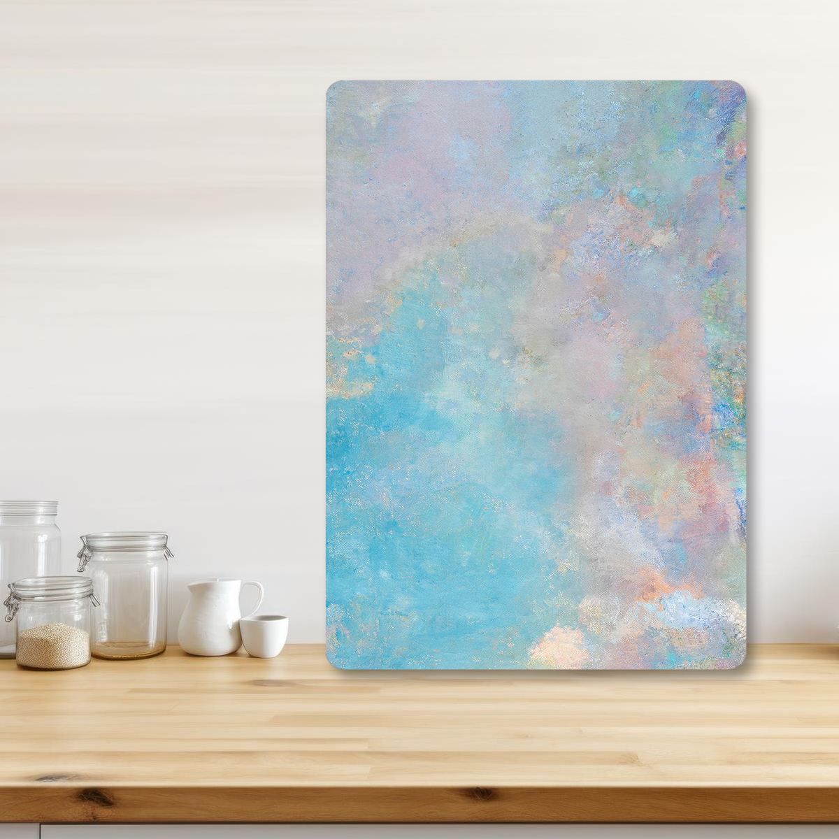 Tábua de Corte – 30 x 40 cm – Multicolorido – Vidro Temperado