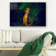 Quadro Decorativo em Vidro Temperado Multicolor 40x60cm - Arte Moderna para Parede