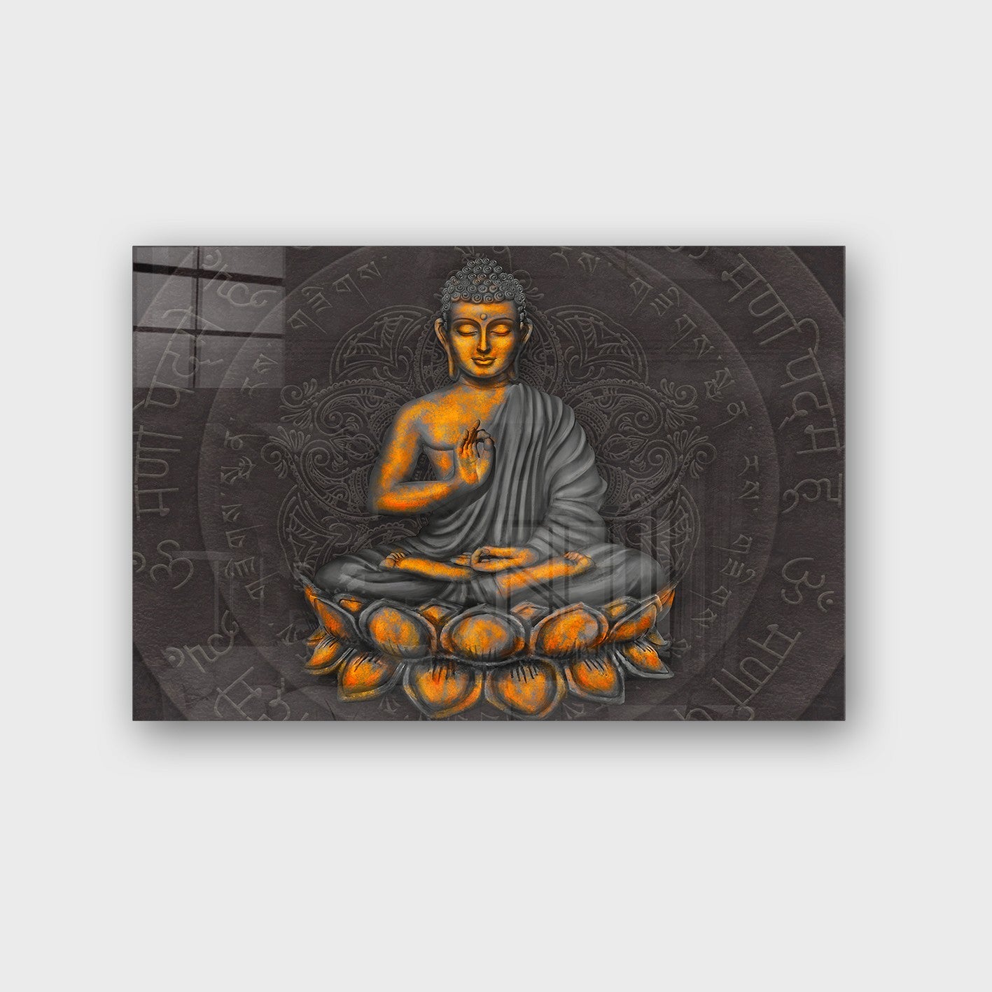 Quadro Decorativo em Vidro Temperado Multicolor 70x100cm - 4mm de Espessura