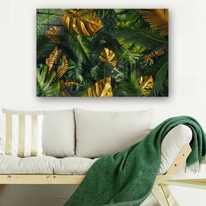 Quadro Decorativo em Vidro Temperado Multicolor 40x60cm - Arte Moderna para Parede