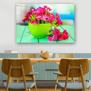 Quadro Decorativo em Vidro Temperado Multicolor 50x70cm - Arte Moderna para Parede