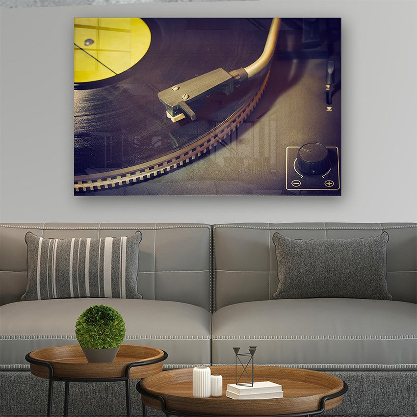 Quadro Decorativo em Vidro Temperado Multicolor 40x60cm - Arte Moderna para Parede