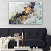 Quadro Decorativo em Vidro Temperado Multicolor 40x60cm - Arte Moderna para Parede