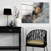 Quadro Decorativo em Vidro Temperado Multicolor 50x70cm - Arte Moderna para Parede