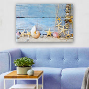 Quadro Decorativo em Vidro Temperado Multicolor 50x70cm - Arte Moderna para Parede