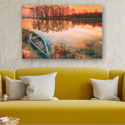 Quadro Decorativo em Vidro Temperado Multicolor 50x70cm - Arte Moderna para Parede