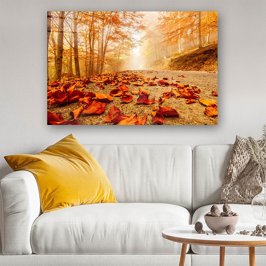 Quadro Decorativo em Vidro Temperado Multicolor 50x70cm - Arte Moderna para Parede