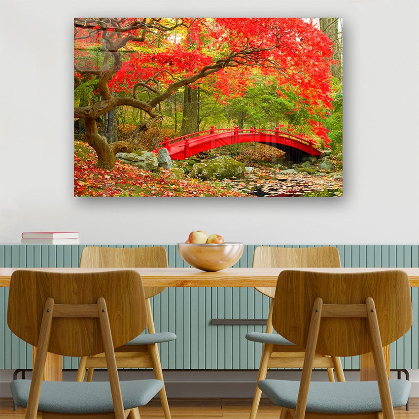 Quadro Decorativo em Vidro Temperado Multicolor 70x100cm - Arte Moderna para Parede