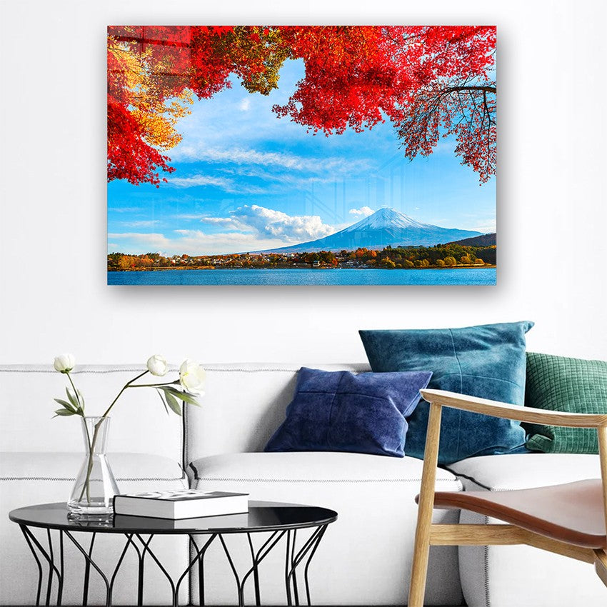 Quadro Decorativo em Vidro Temperado Multicolor 50x70cm - Arte Moderna para Parede