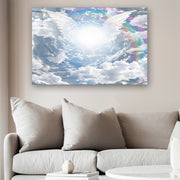 Quadro Decorativo em Vidro Temperado Multicolor 40x60cm - Arte Moderna para Parede