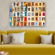 Quadro Decorativo em Vidro Temperado Multicolor 40x60cm - Arte Moderna para Parede