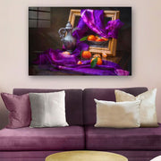 Quadro Decorativo em Vidro Temperado Multicolor 70x100cm - Arte Moderna para Parede