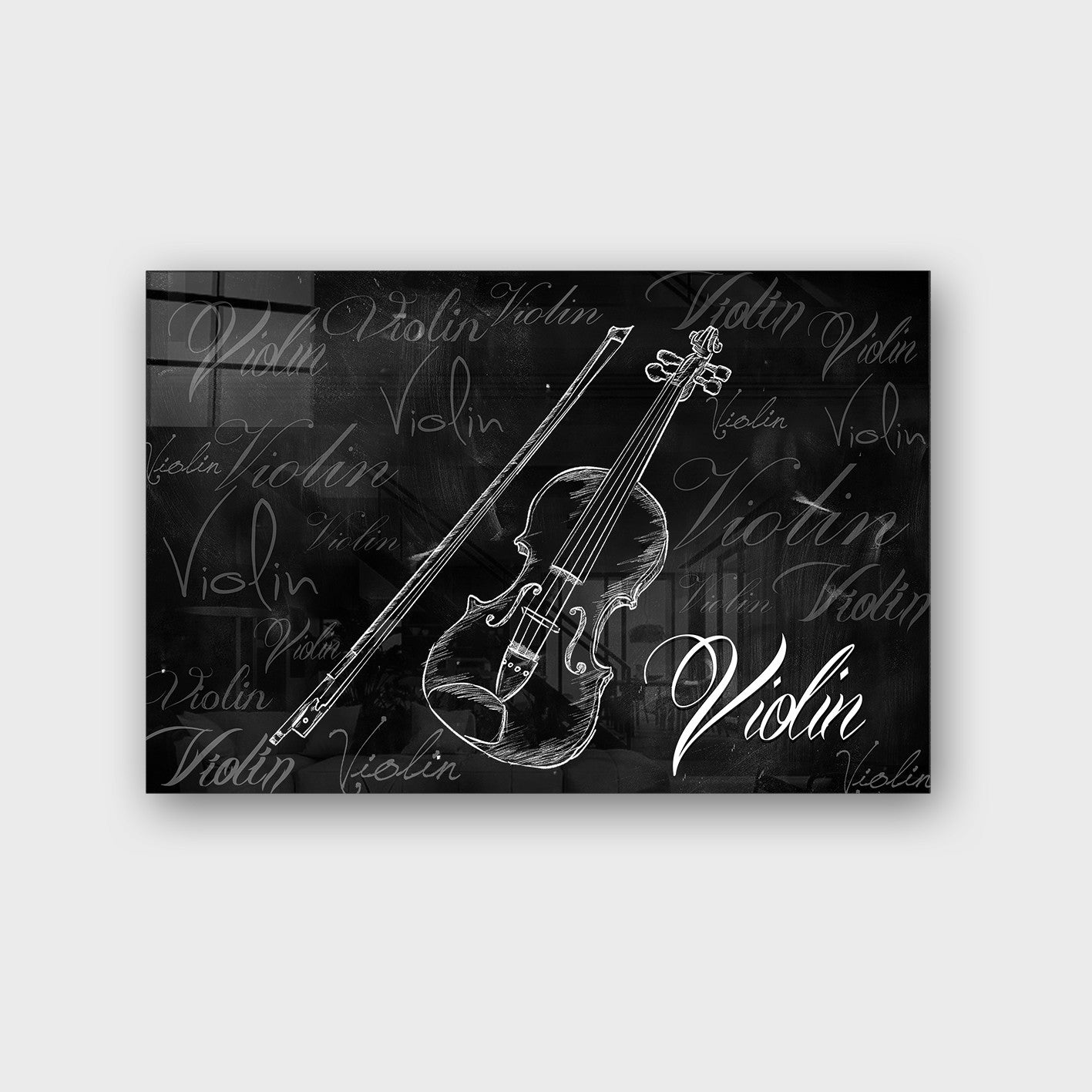 Quadro Decorativo em Vidro Temperado Multicolor 50x70cm - Arte Moderna para Parede