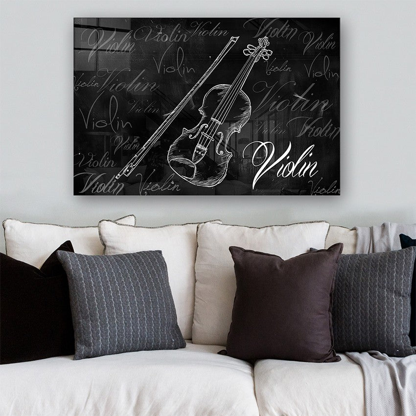 Quadro Decorativo em Vidro Temperado Multicolor 70x100cm - Arte Moderna para Parede