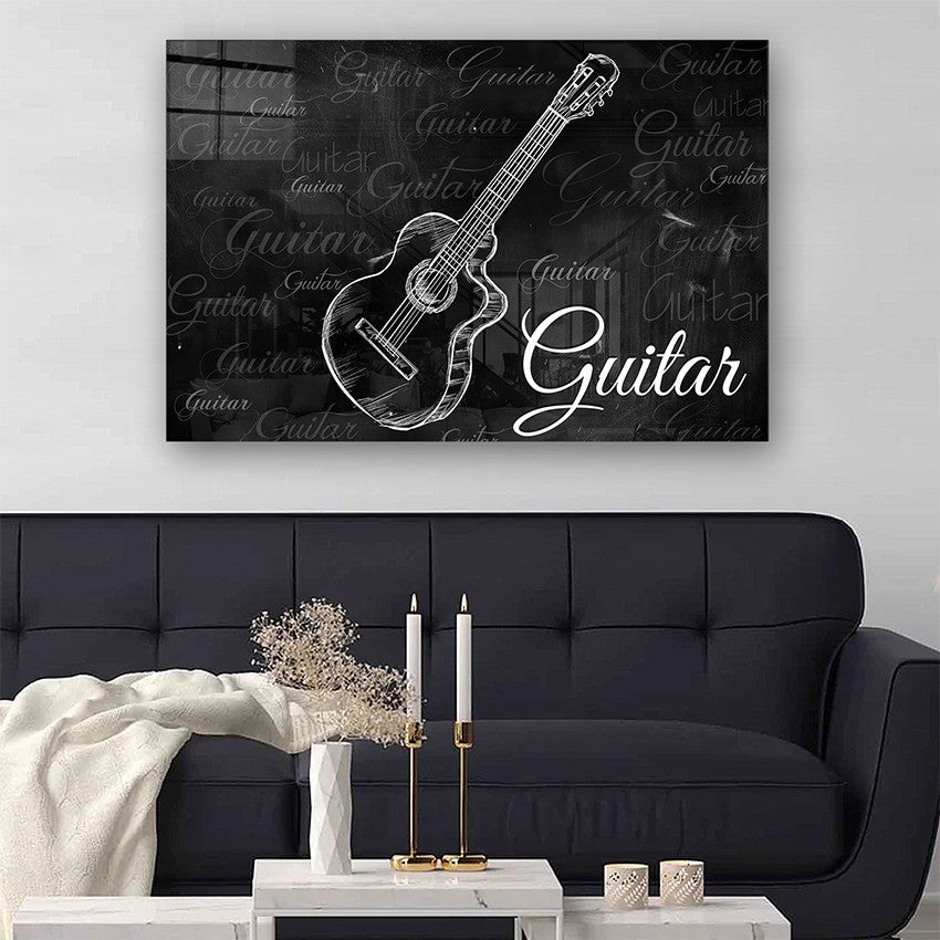 Quadro Decorativo em Vidro Temperado Multicolor 40x60cm - Arte Moderna para Parede