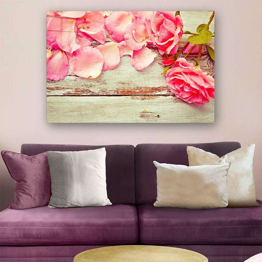 Quadro Decorativo em Vidro Temperado Multicolor 50x70cm - Arte Moderna para Parede