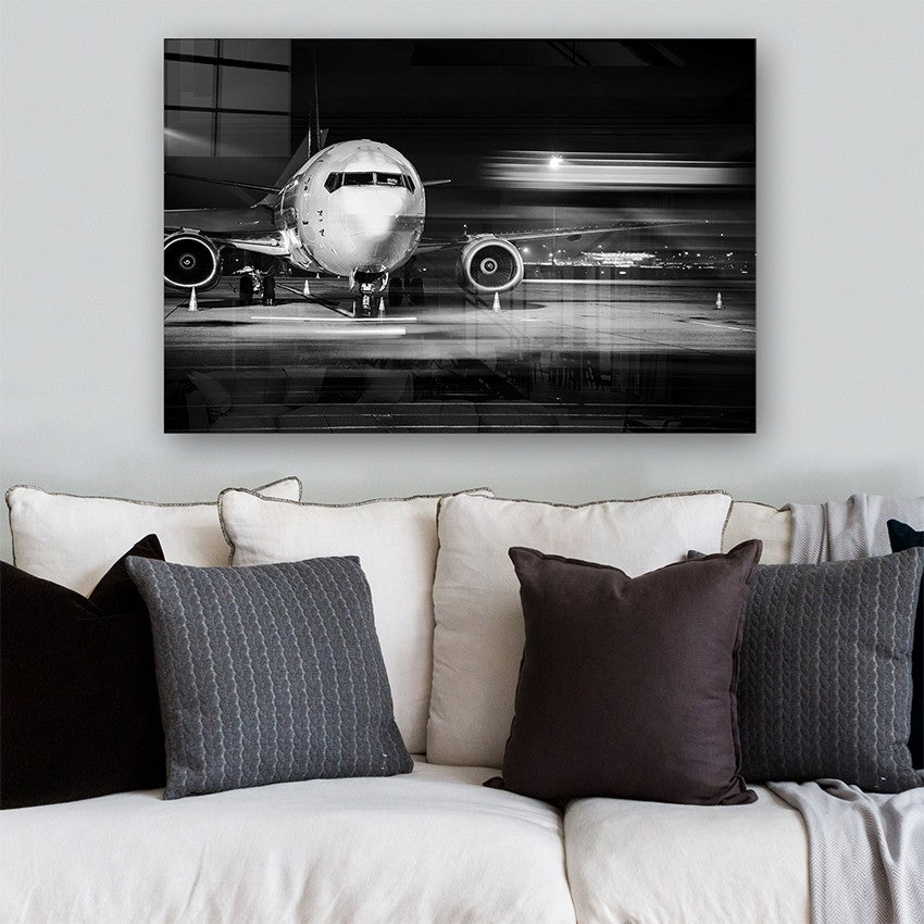 Quadro Decorativo em Vidro Temperado Multicolor 50x70cm - Arte Moderna para Parede