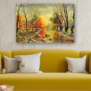 Quadro Decorativo em Vidro Temperado Multicolor 50x70cm - Arte Moderna para Parede