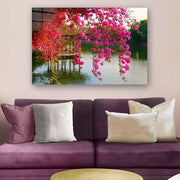 Quadro Decorativo em Vidro Temperado Multicolor 40x60cm - Arte Moderna para Parede