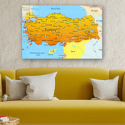 Quadro Decorativo em Vidro Temperado Multicolor 70x100cm - Arte Moderna para Parede