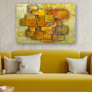 Quadro Decorativo em Vidro Temperado Multicolor 50x70cm - Arte Moderna para Parede