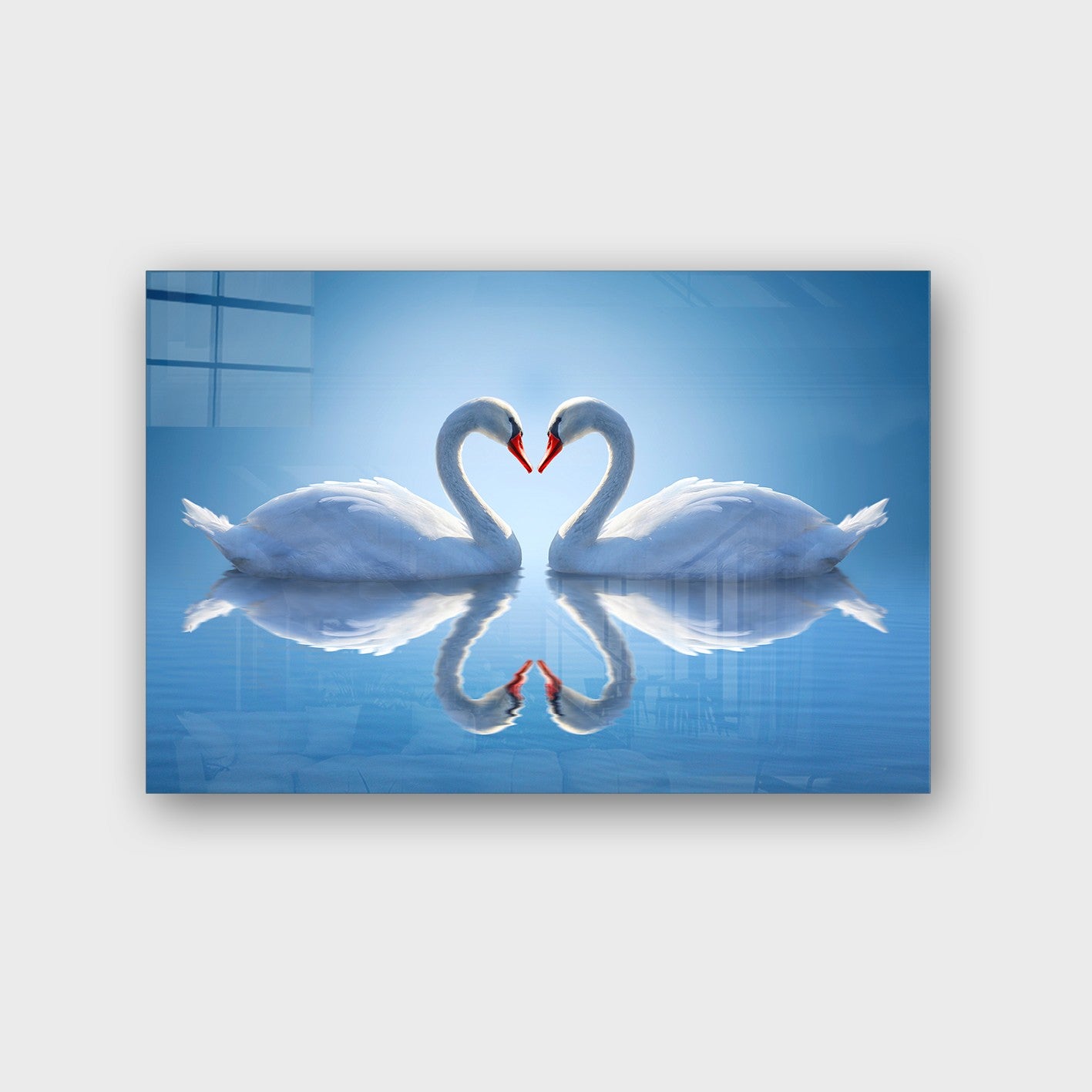 Quadro Decorativo em Vidro Temperado Multicolor 50x70cm - Arte Moderna para Parede