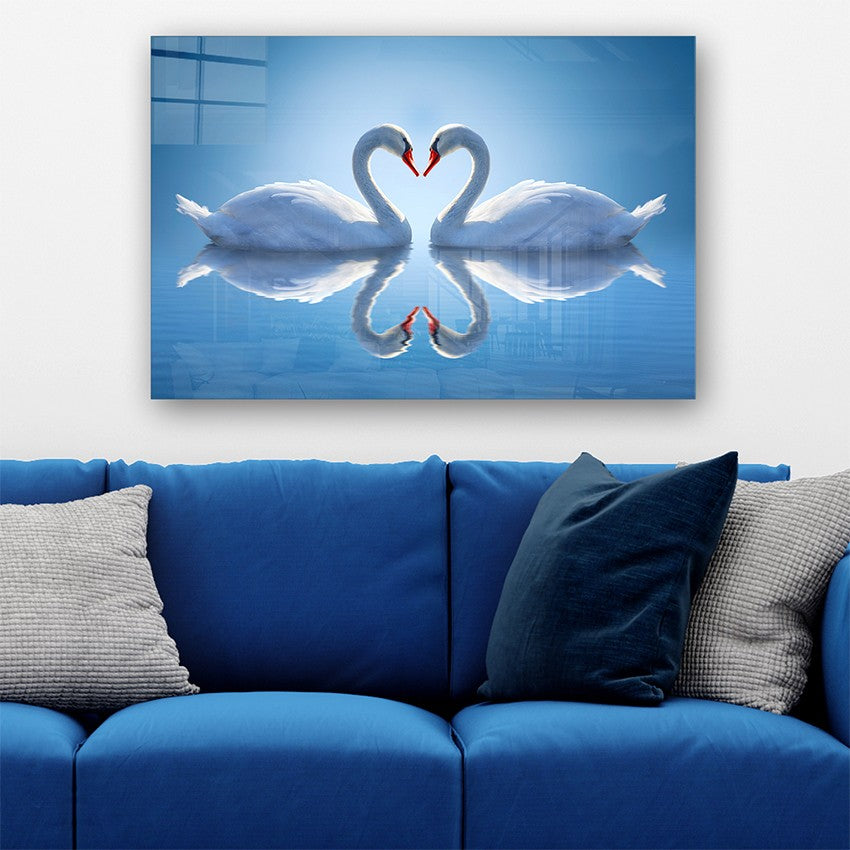 Quadro Decorativo em Vidro Temperado Multicolor 70x100cm - Arte Moderna para Parede