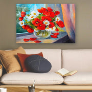 Quadro Decorativo em Vidro Temperado Multicolor 70x100cm - Arte Moderna para Parede