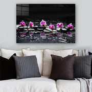 Quadro Decorativo em Vidro Temperado Multicolor 70x100cm - Arte Moderna para Parede