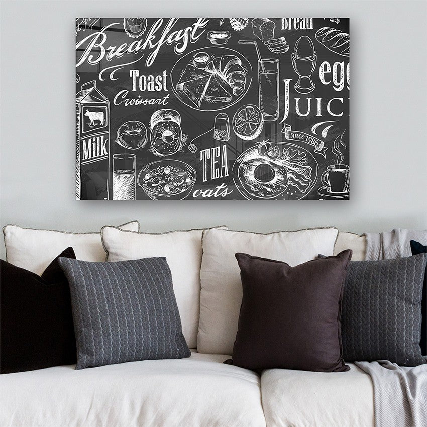 Quadro Decorativo em Vidro Temperado Multicolor 70x100cm - Arte Moderna para Parede