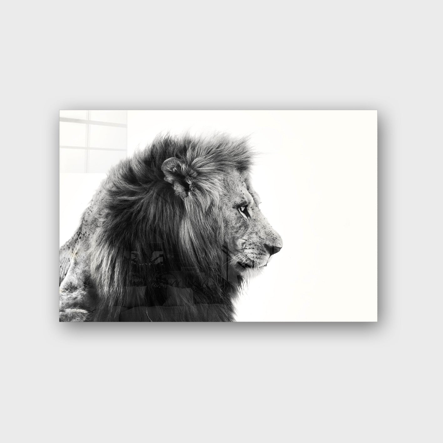 Quadro Decorativo em Vidro Temperado Multicolor 70x100cm - Arte Moderna para Parede