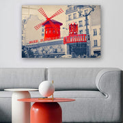 Quadro Decorativo em Vidro Temperado Multicolor 40x60cm - Arte Moderna para Parede