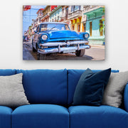 Quadro Decorativo em Vidro Temperado Multicolor 40x60cm - Arte Moderna para Parede