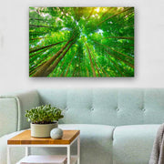 Quadro Decorativo em Vidro Temperado Multicolor 50x70cm - Arte Moderna para Parede