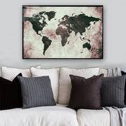 Quadro Decorativo em Vidro Temperado Multicolor 40x60cm - Arte Moderna para Parede