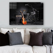 Quadro Decorativo em Vidro Temperado Multicolor 40x60cm - Arte Moderna para Parede