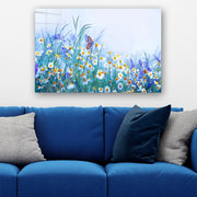 Quadro Decorativo em Vidro Temperado Multicolor 70x100cm - Arte Moderna para Parede