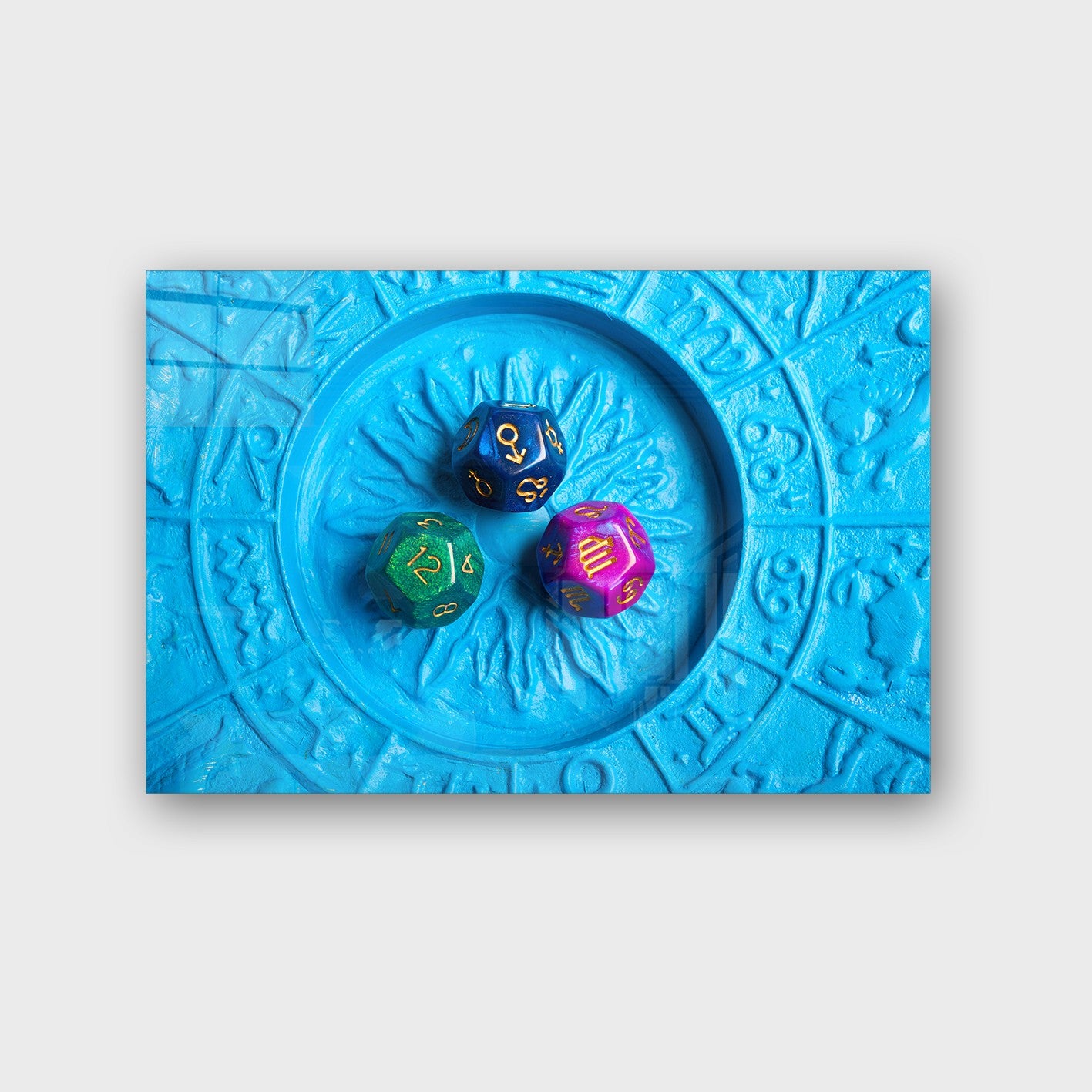 Quadro Decorativo em Vidro Temperado Multicolor 40x60cm - Arte Moderna para Parede