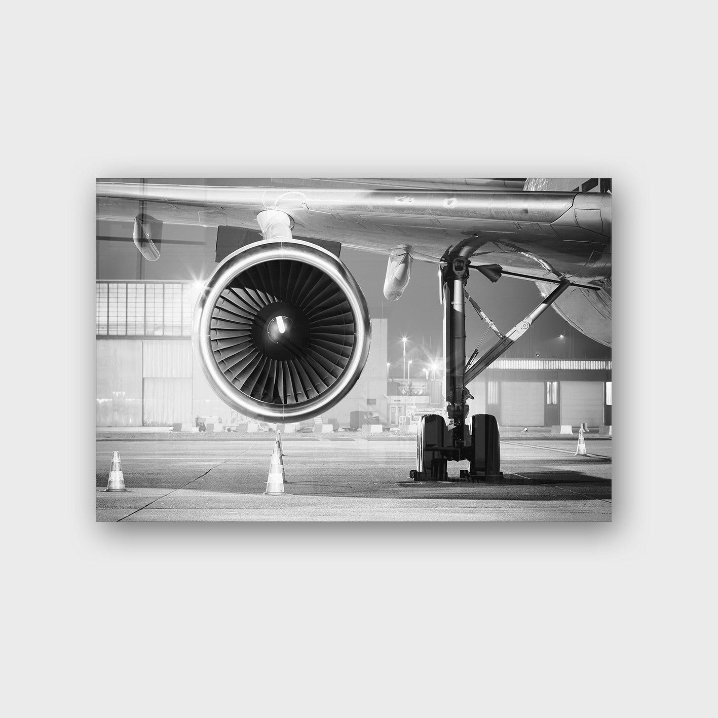 Quadro Decorativo em Vidro Temperado Multicolor 40x60cm - Arte Moderna para Parede