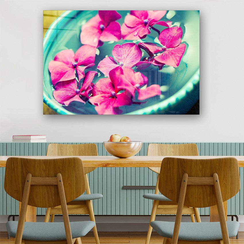 Quadro Decorativo em Vidro Temperado Multicolor 40x60cm - Arte Moderna para Parede