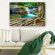 Quadro Decorativo em Vidro Temperado Multicolor 50x70cm - Arte Moderna para Parede