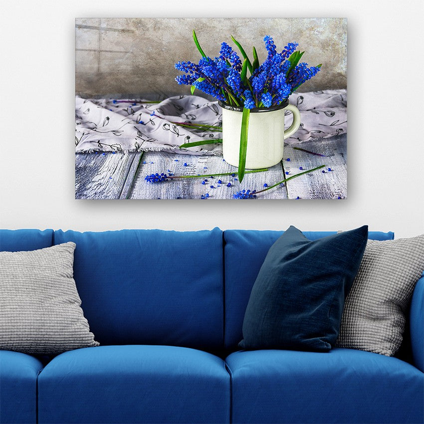 Quadro Decorativo em Vidro Temperado Multicolor 70x100cm - Arte Moderna para Parede