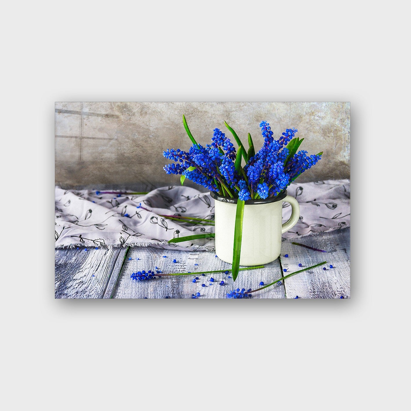 Quadro Decorativo em Vidro Temperado Multicolor 70x100cm - Arte Moderna para Parede